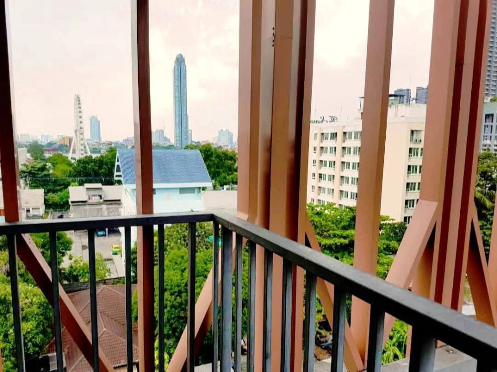 Condo for sale, corner room, beautiful view, city view and Chao Phraya River view at Notting Hill The Exclusive Charoen Krung, book now.