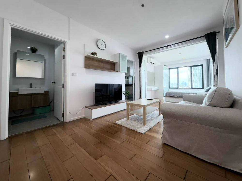 Spacious 40 sq.m. Condo for Sale - 15th High Floor, Fully Furnished, Prime Location in the Heart of Onnut | ✨ Blocks 77 by Sansiri