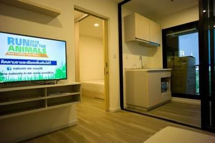 Condo for sale, Kensington, Kasetsart Campus, room with good wallpaper, great price, good for living or investment.