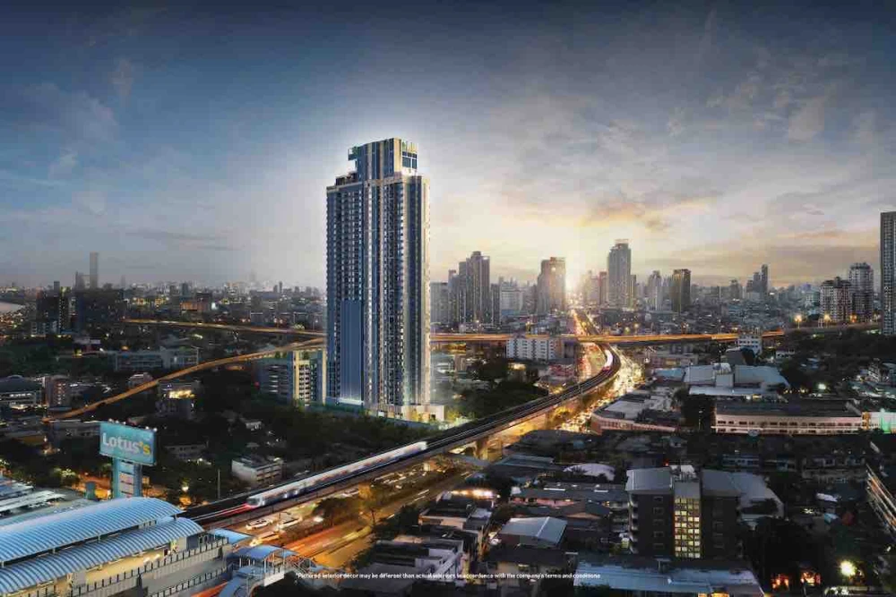 Selling down payment for Aspire Onnut Station, high floor, 26th floor, 1 Bedroom Layout, super cool, hurry up and grab it now!