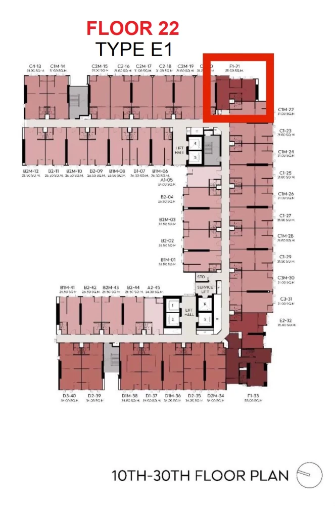 Selling down payment Aspire Sukhumvit - Rama 4, 22nd floor, nice room, good location, book now, don't miss it.