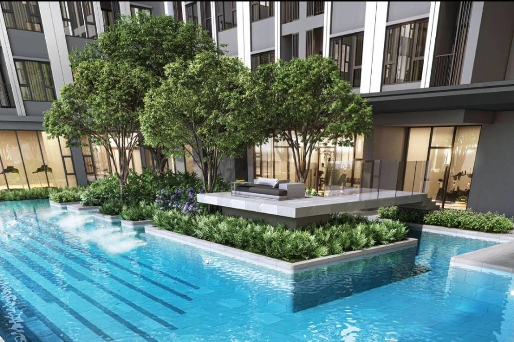Selling down payment Aspire Sukhumvit – Rama4, beautiful studio room, not next to the elevator, 19th floor, high view, good price, reserve now.