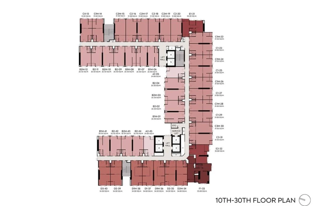 Selling down payment Aspire Sukhumvit – Rama4, beautiful studio room, not next to the elevator, 19th floor, high view, good price, reserve now.