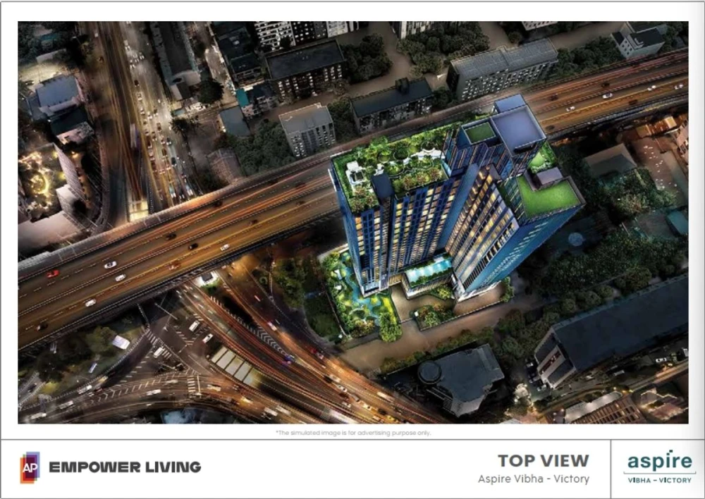 ขายดาวน์ ASPIRE Vibha-Victory ชั้น 14 โครงการดี ทำเลน่าอยู่ จองเลย ห้ามพลาด ด่วนๆจ้า