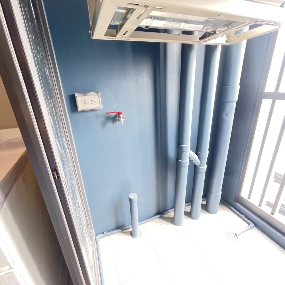 Down payment sale for Aspire Vibha-Victory, 8th floor, same floor as the common area, swimming pool, fitness center, no buildings blocking the view, n