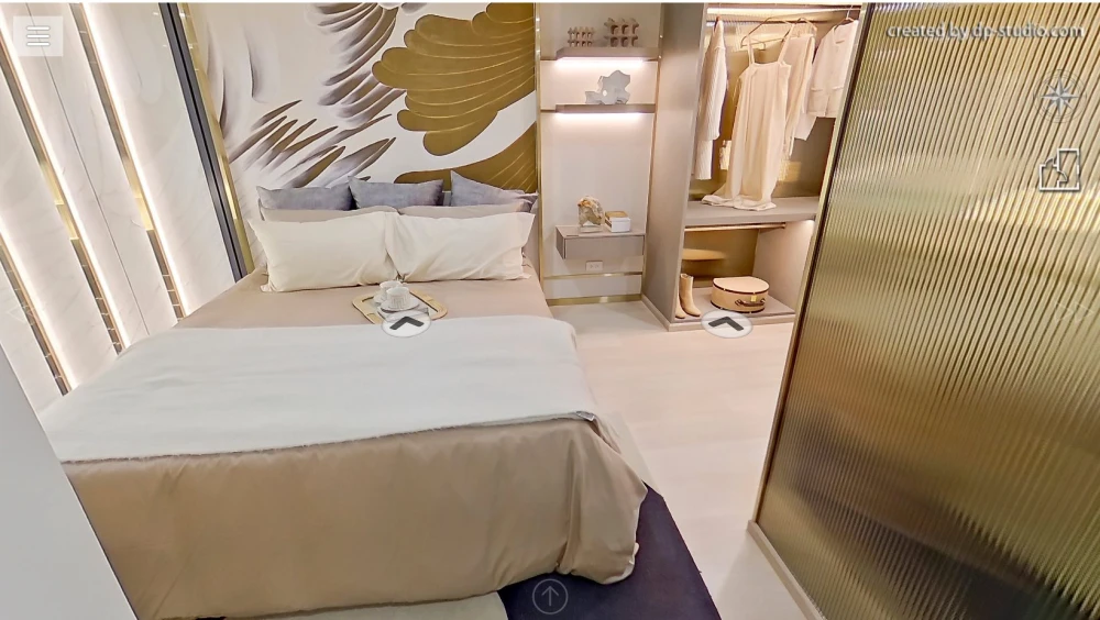 Selling down payment Aspire Vibha-Victory, 2-storey room, next to fire escape, wall attached to adjacent room on one side, reserve now, don't hesitate
