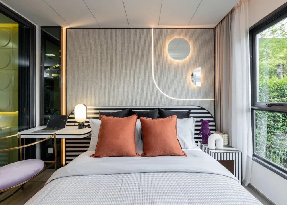 Selling down payment Aspire Sukhumvit - Rama 4, 30th floor, very high, city view, no blocked view, corner room, innermost position, the other side of