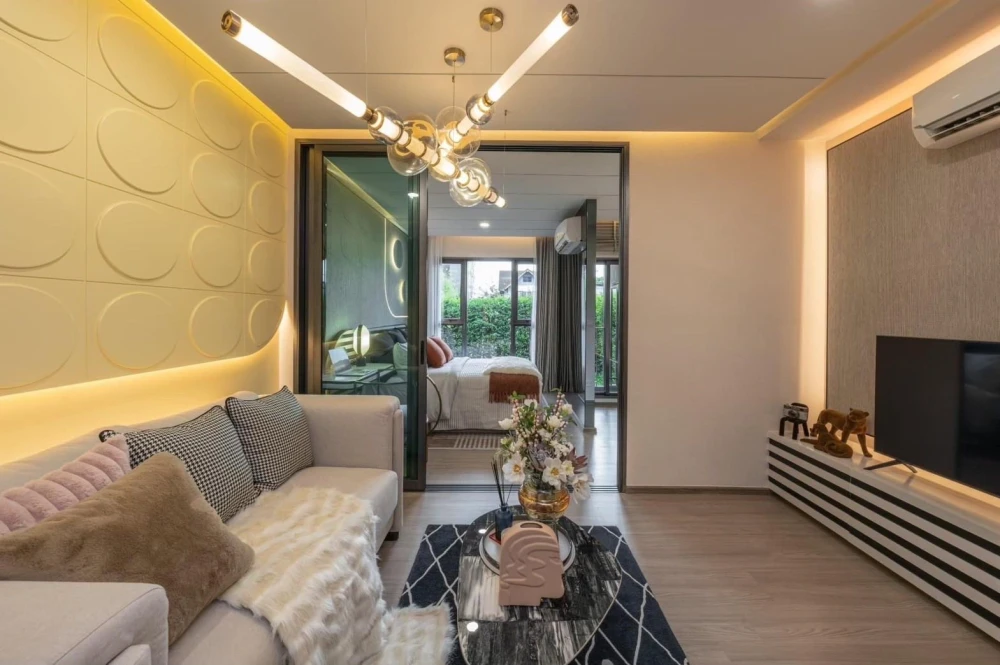 Selling down payment Aspire Sukhumvit - Rama 4, 30th floor, very high, city view, no blocked view, corner room, innermost position, the other side of