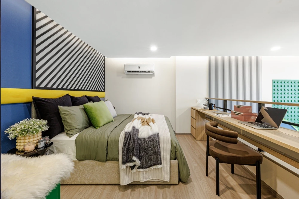 ขายดาวน์ ASPIRE สุขุมวิท-พระราม 4 ห้องดีไซน์พิเศษ Modular Layout Design รูปแบบ VERTIPLEX เพดานสูง รีบมาจอง