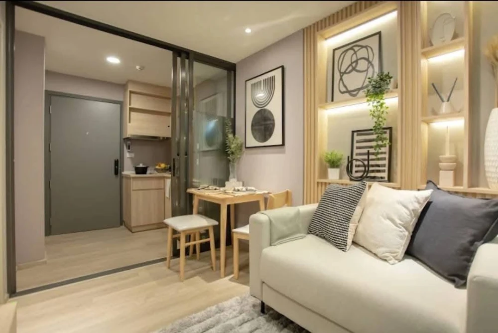 ขายดาวน์ BEAT Sukhumvit แบบ 1 Bed Plus ชั้นบนสุดของคอนโด รีบคว้าไว้เลย