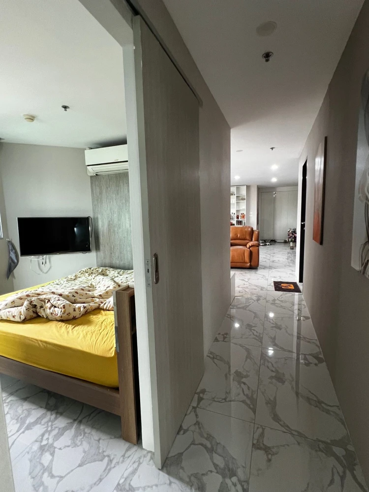 Belle Grand Rama 9 for sale, 22nd floor, nice room, fully furnished, reserve now, hurry!