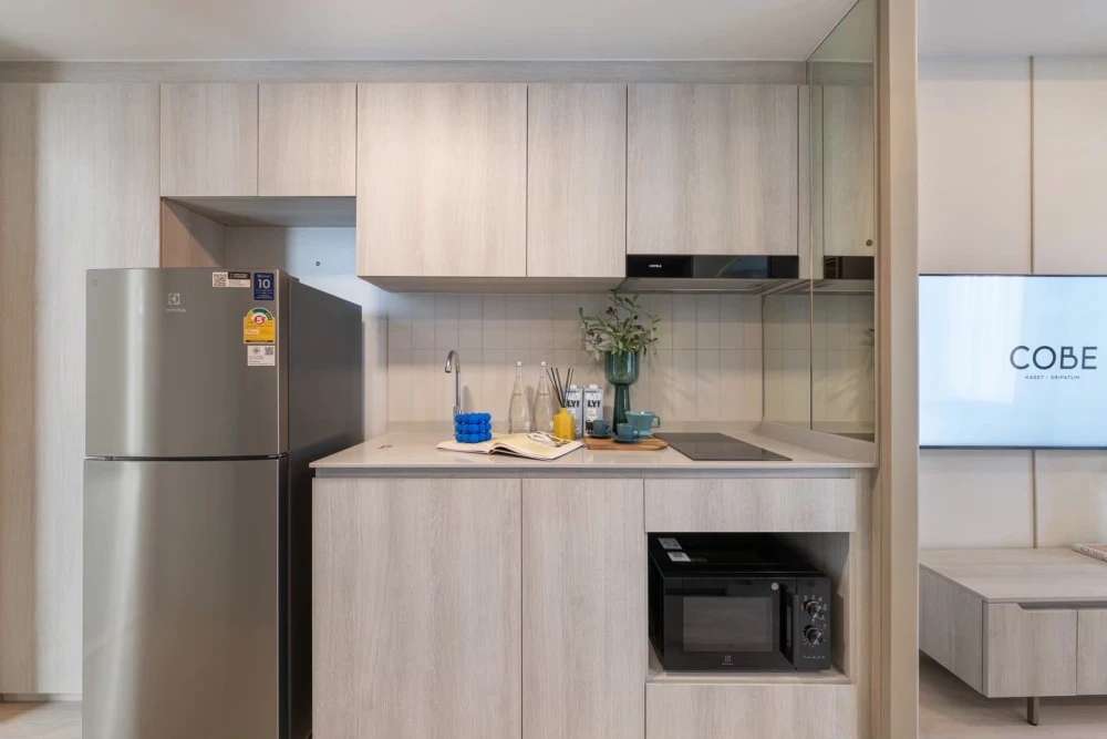 Selling down payment for COBE Kaset Sripatum, 12th floor. Great project, great location. Book now, don't miss out!