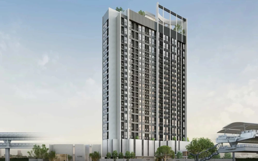 Selling a COBE KASET SRIPATUM condo, 12th floor, unit 12A, 23.62 sq.m. The room is very clean and comfortable. Don't miss this opportunity!