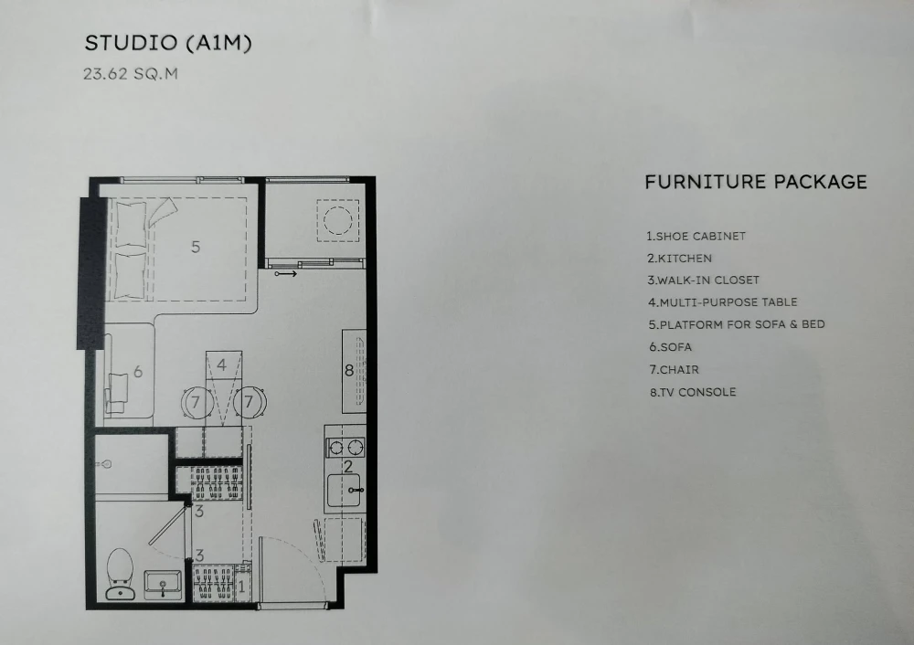 Selling down payment COBE Kaset Sripatum, 9th floor, open view, good location, interested in booking now, don't miss out.