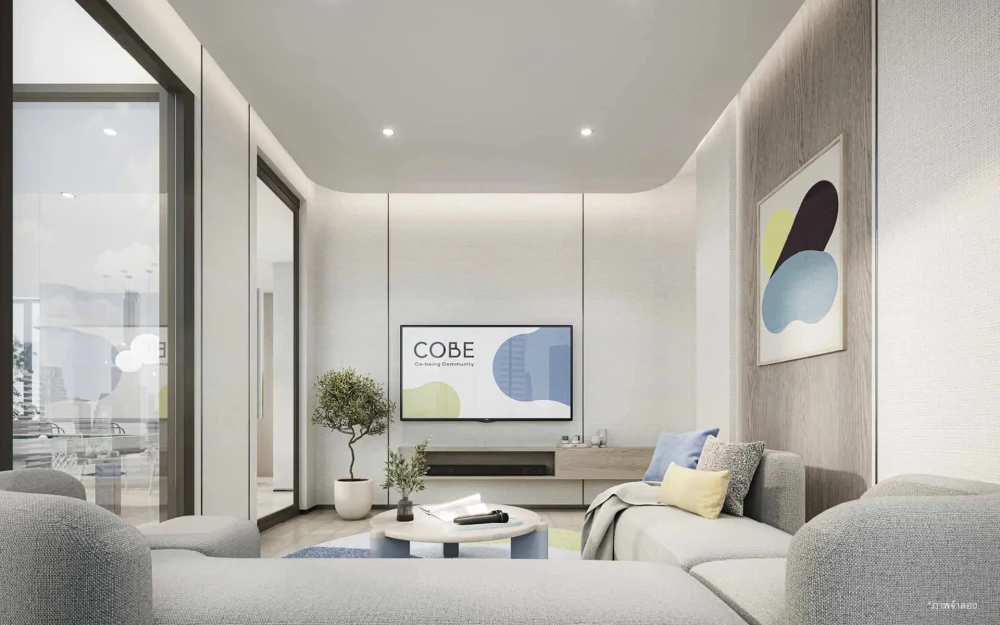 Selling down payment for COBE KASET SRIPATUM, Studio room, fully furnished. No need for complicated decorating. Don't miss out!