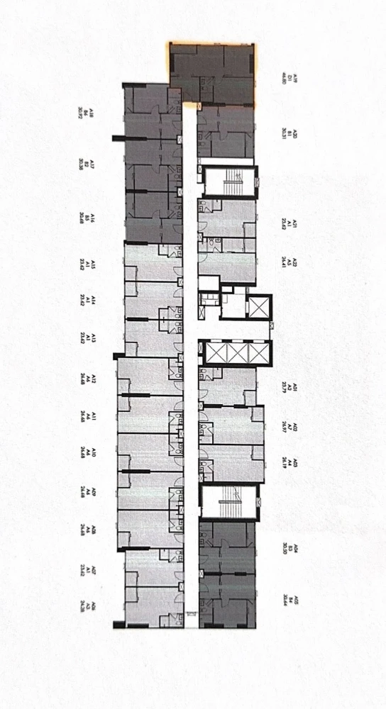 Selling down payment for COBE KASET SRIPATUM, 9th floor, 2 Bedroom unit, very spacious. Book now before it's too late!