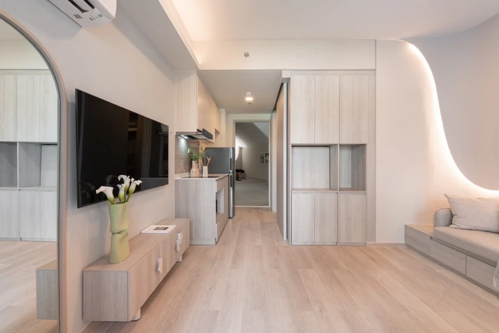 Selling down payment for COBE Ratchada Rama 9, 12th floor. Excellent project with complete facilities. Book now!