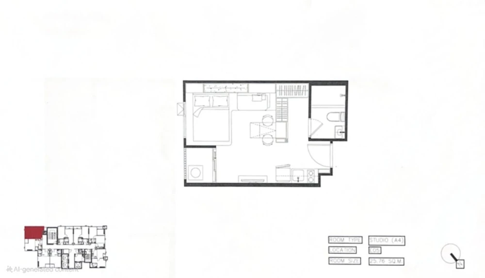 Selling down payment COBE Ratchada Rama 9, 17th floor, good project, great location, reserve now, don't wait.