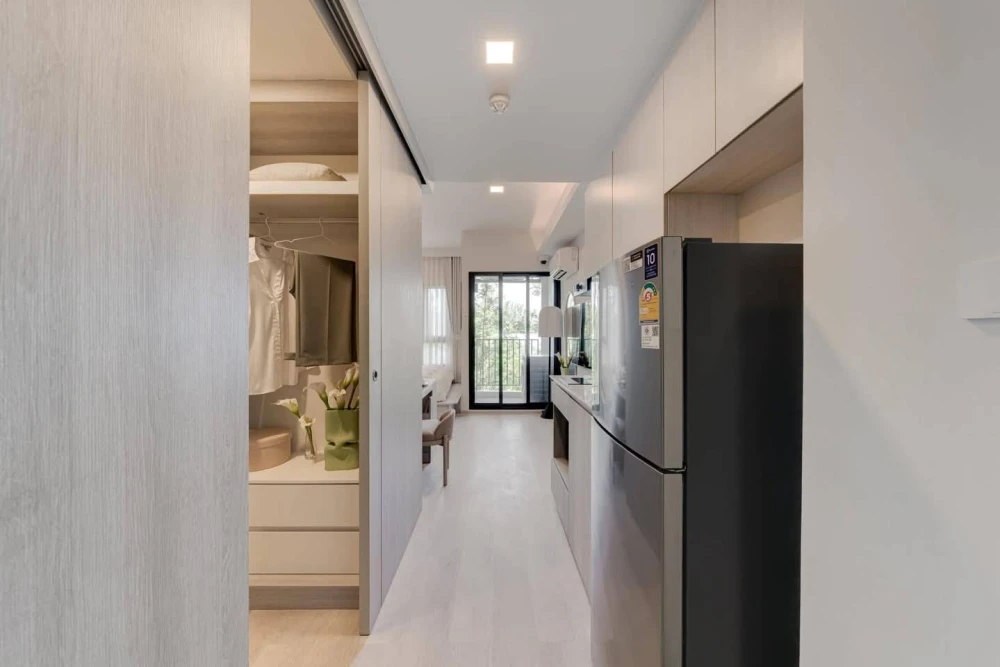 Down payment sale COBE RATCHADA RAMA 9, Building F, 7th floor, corner room, very private, reserve now.