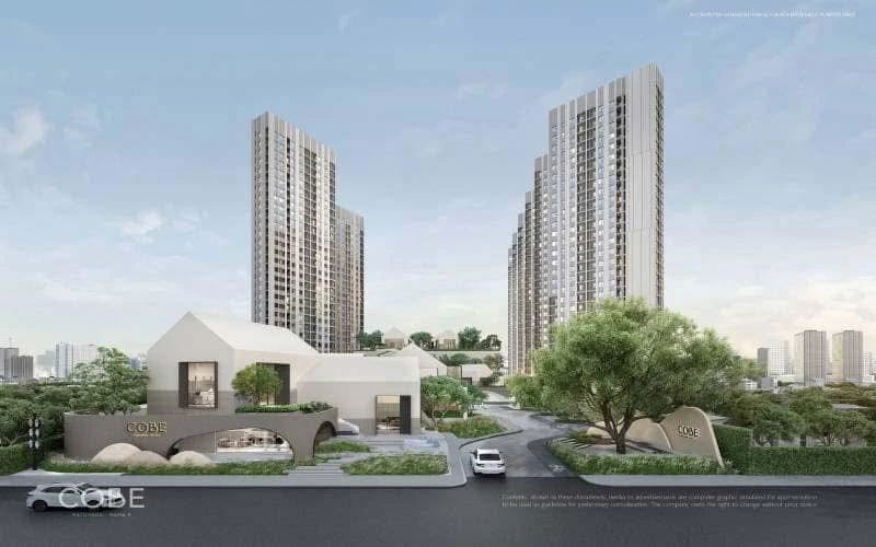 Selling down payment for COBE Ratchada Rama 9, a lovely unit on the 14th floor in a great location with amazing amenities. Book now!