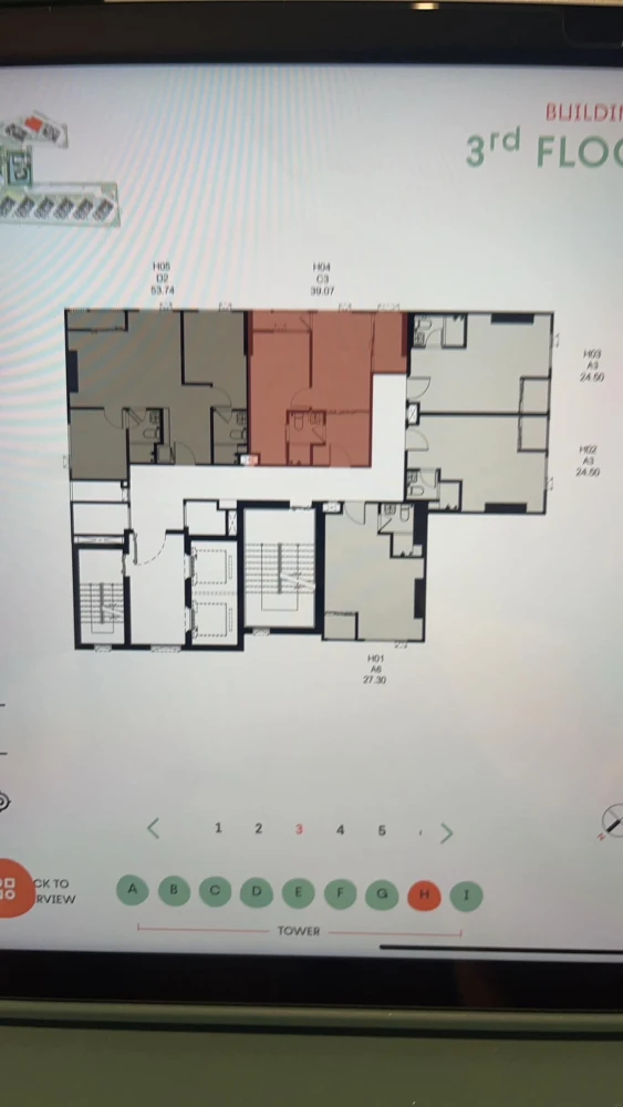 Selling down payment for COBE Ratchada Rama 9. A lovely unit on the 4th floor in a great location with an unobstructed view. Book now!