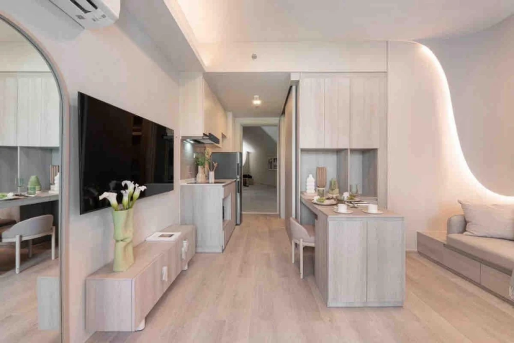Selling down payment for COBE Ratchada Rama 9, studio unit, 24th floor. Great location, complete amenities. Don't miss out!