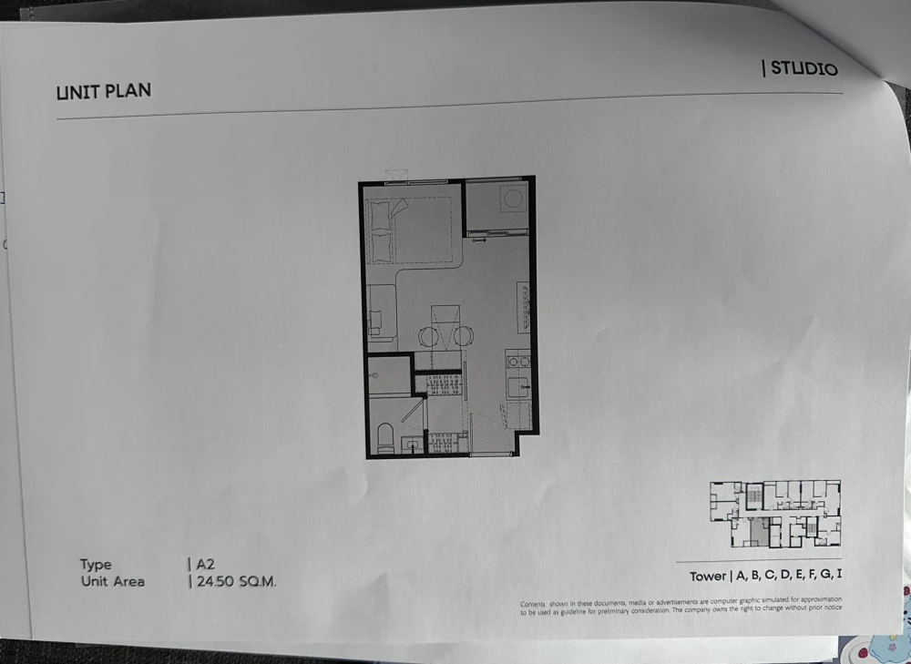 Selling down payment for COBE Ratchada Rama 9, studio unit, with complete facilities. What are you waiting for?