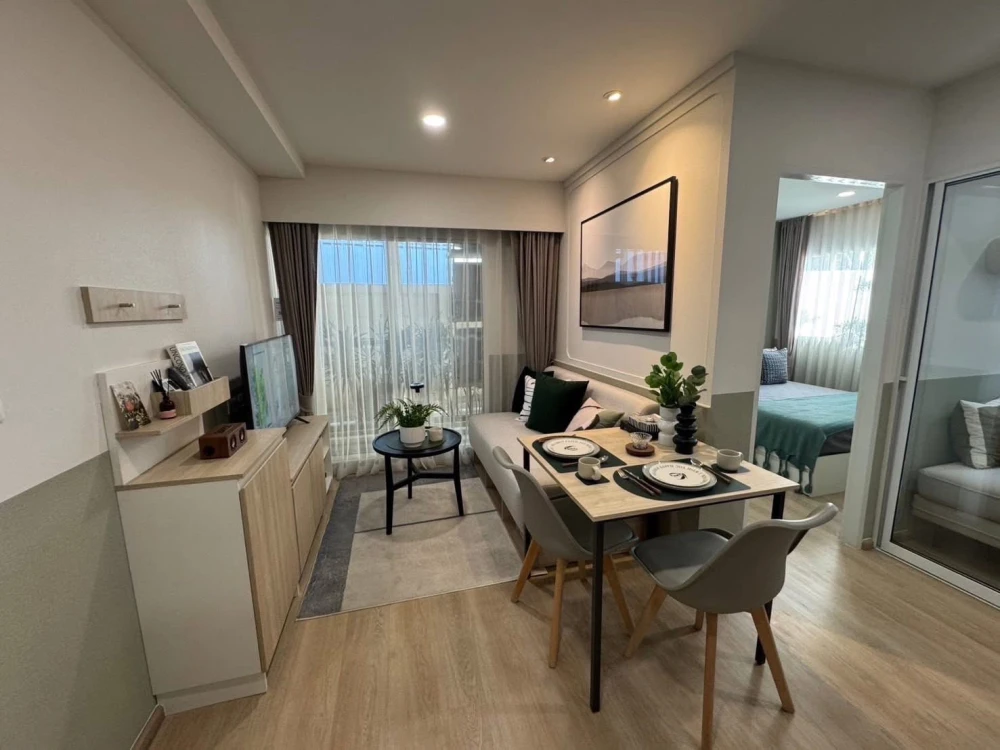 Down payment sale for COZI BTS Saphanmai, a nice room, good location, comes with complete facilities. Reserve now!