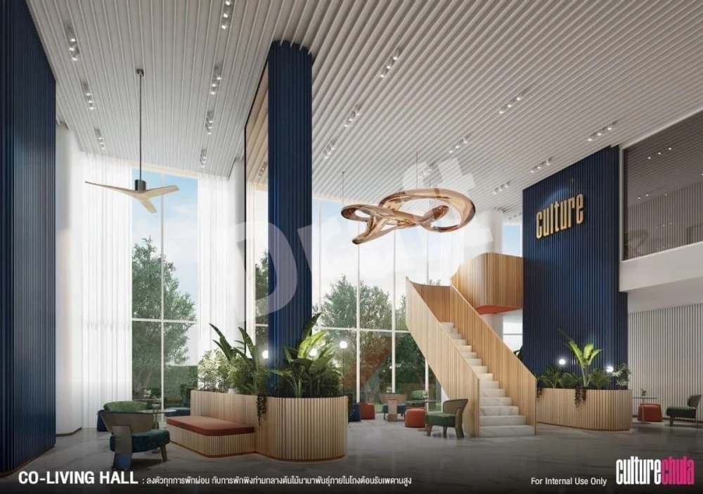 Down payment sale for Culture Chula, 1 bedroom, 32.5 sq m., the best in the project, great price, come and own it today.