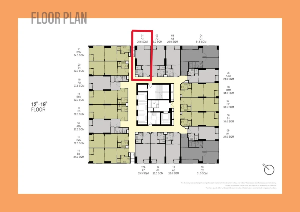 Selling down payment for Culture Thonglor, 18th floor, very good position, in a great location, hurry and reserve now! images
