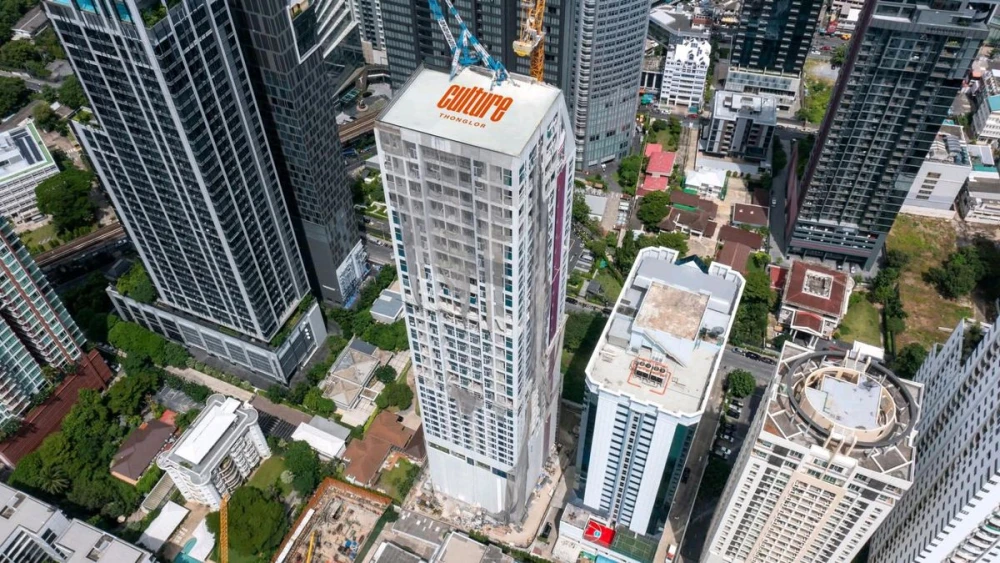 Down payment sale for Culture Thonglor, a lovely room, great location, great common area, comes with complete facilities, don't miss it!