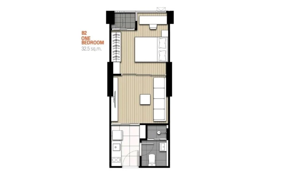Down payment sale for Culture Thonglor, a lovely room, great location, great common area, comes with complete facilities, don't miss it!