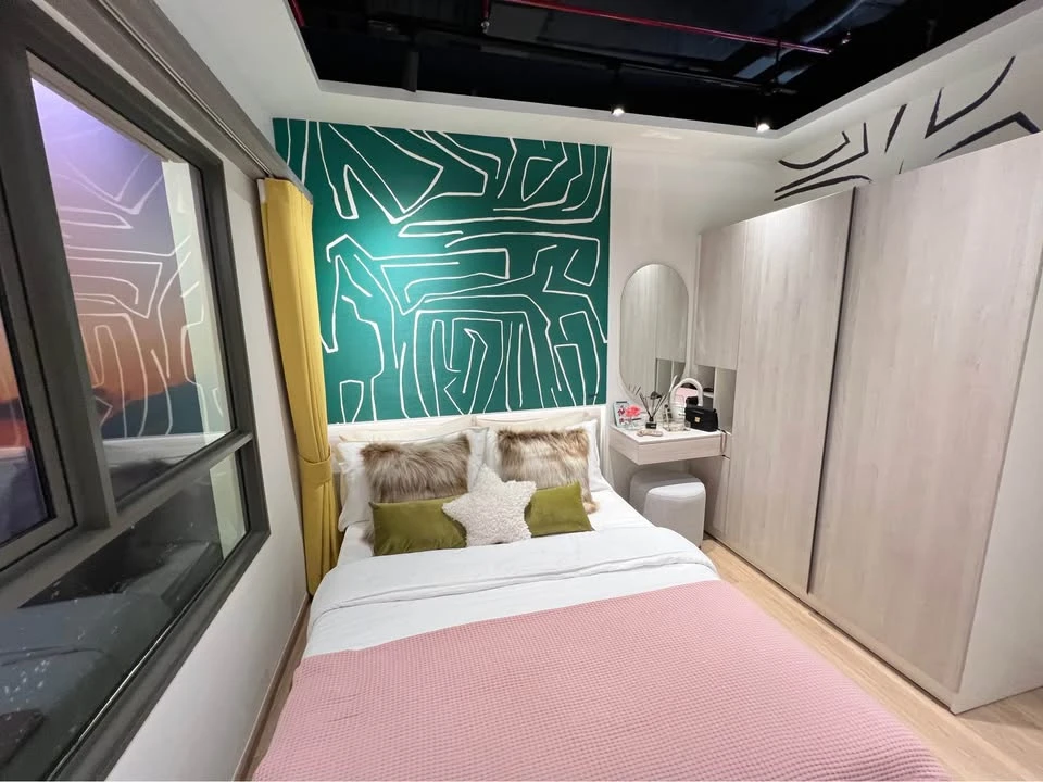 ขายดาวน์ ESCENT BANGNA ขนาด 32.99 ตารางเมตร ชั้น2 ตึกA Fully furnished ห้องนอนติดบันไดหนีไฟ วิวส่วนกลาง images
