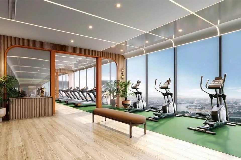 Selling down payment FLO by Sansiri, 12th floor, city view + Icon Siam, cool room, no need for full sun, urgent... hurry up!