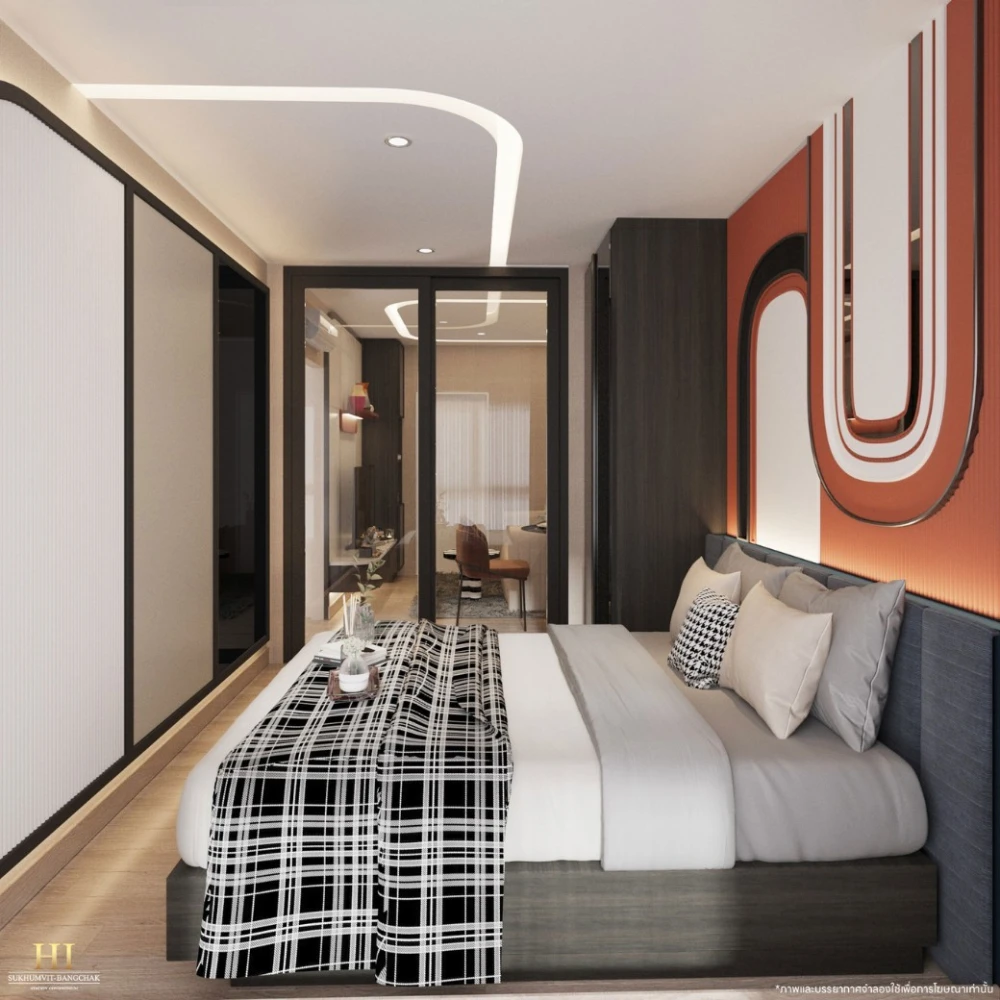 Down payment sale HI Sukhumvit - Bangchak Station, 4th floor, swimming pool view, good project, ready to move in, reserve now.