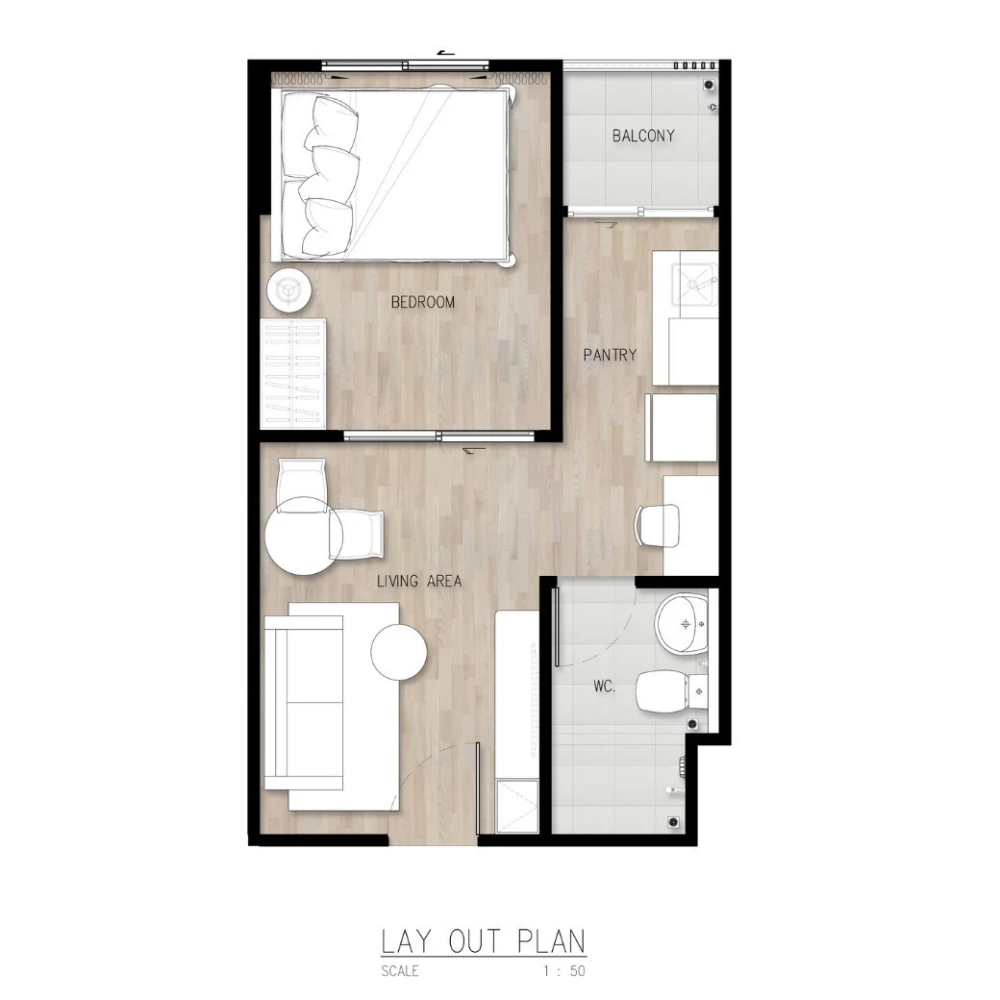 Down payment sale HI Sukhumvit - Bangchak Station, 4th floor, swimming pool view, good project, ready to move in, reserve now.