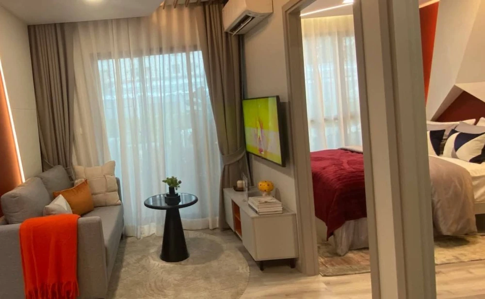 Selling down payment for Kave Luminous Bangmod, 1 bedroom, 1 bathroom, fully furnished, beautiful pool view. Book now!