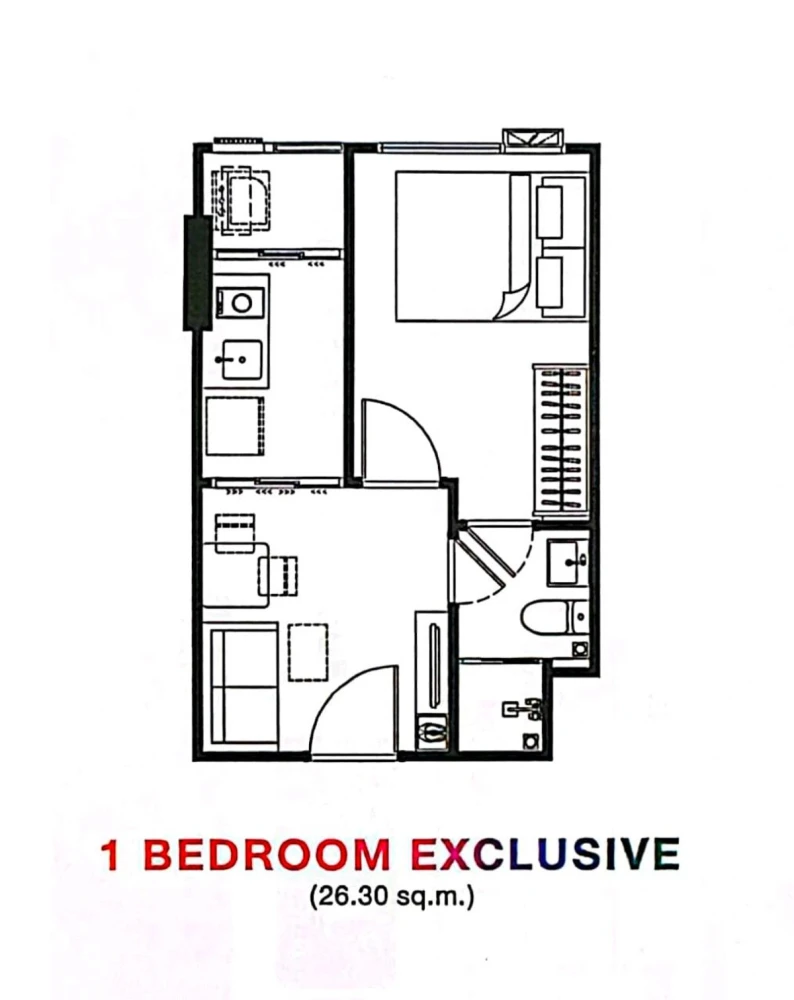 Condo for rent at Kave Luminous Bangmod, 8th floor, North facing, pool view. Book now!