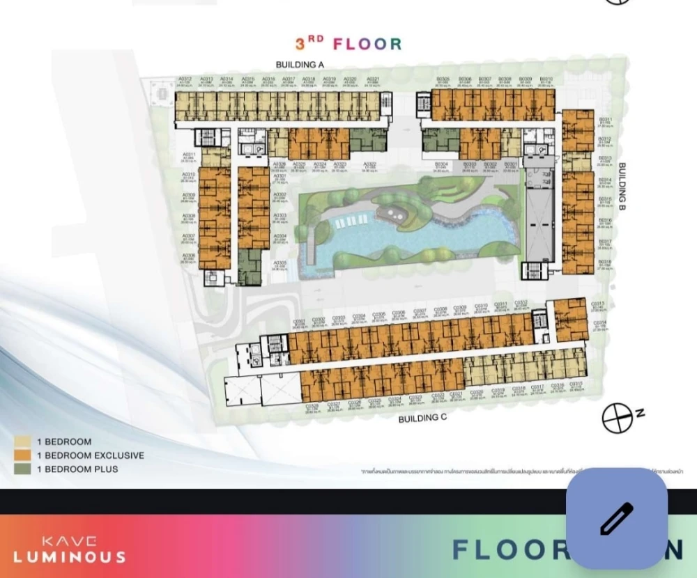 Selling down payment for Kave Luminous Bangmod. A lovely unit in a prime location with convenient transportation and excellent facilities. Book now!