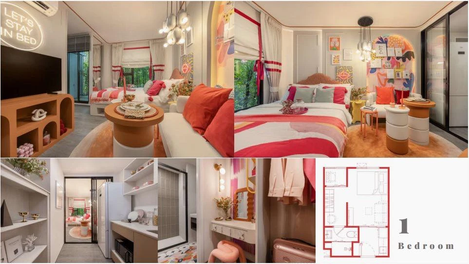 Selling down payment KAVE WONDERLAND, 4th floor room, nice to live in, book now before you miss out!!