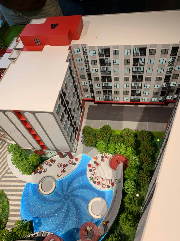 Selling down payment Kave Wonderland, nice room, good location, view of the swimming pool, hurry and reserve now!