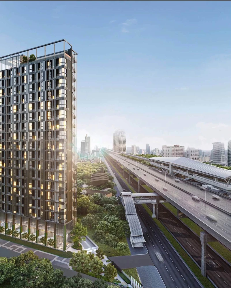 Down payment resale: Landmark at Kasetsart TSH Station. Duplex Flexi condo, 2 bedrooms, 2 bathrooms. High ceilings, airy and spacious. Located right n