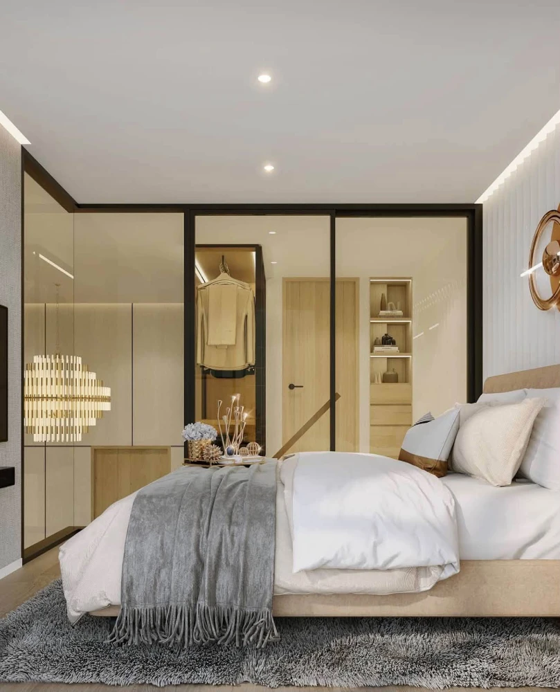 Down payment resale: Landmark at Kasetsart TSH Station. Duplex Flexi condo, 2 bedrooms, 2 bathrooms. High ceilings, airy and spacious. Located right n