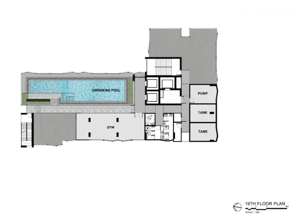 Selling down payment for Landmark at Kasetsart TSH Station, Flexi room, high ceiling, very airy, great price, buy now!
