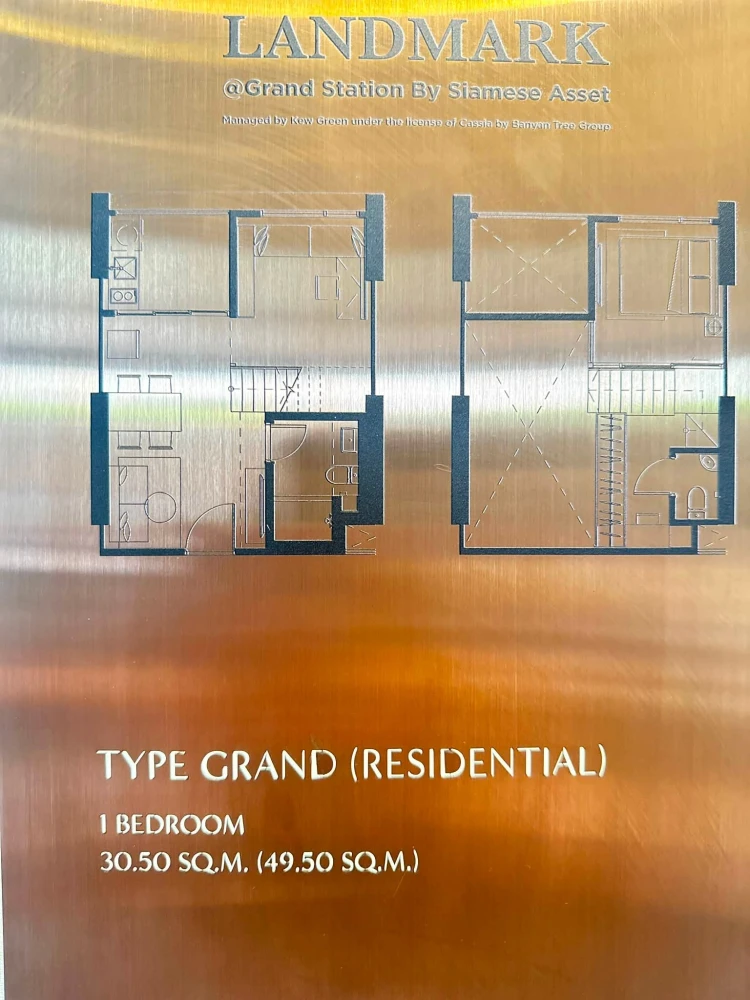 Selling a corner unit of Landmark @Grand Station. The unit is unfurnished, allowing the buyer to decorate with built-in furniture as desired.