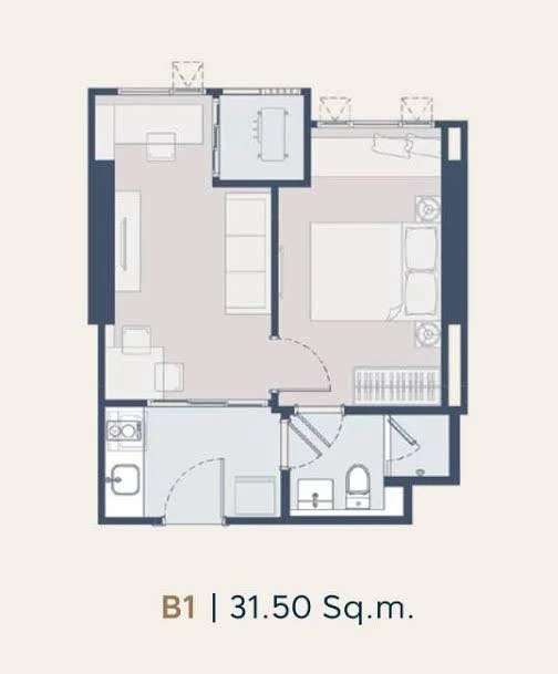 Selling down payment LIFE Charoennakhon-Sathorn, good project, nice location, book now, don't miss it.