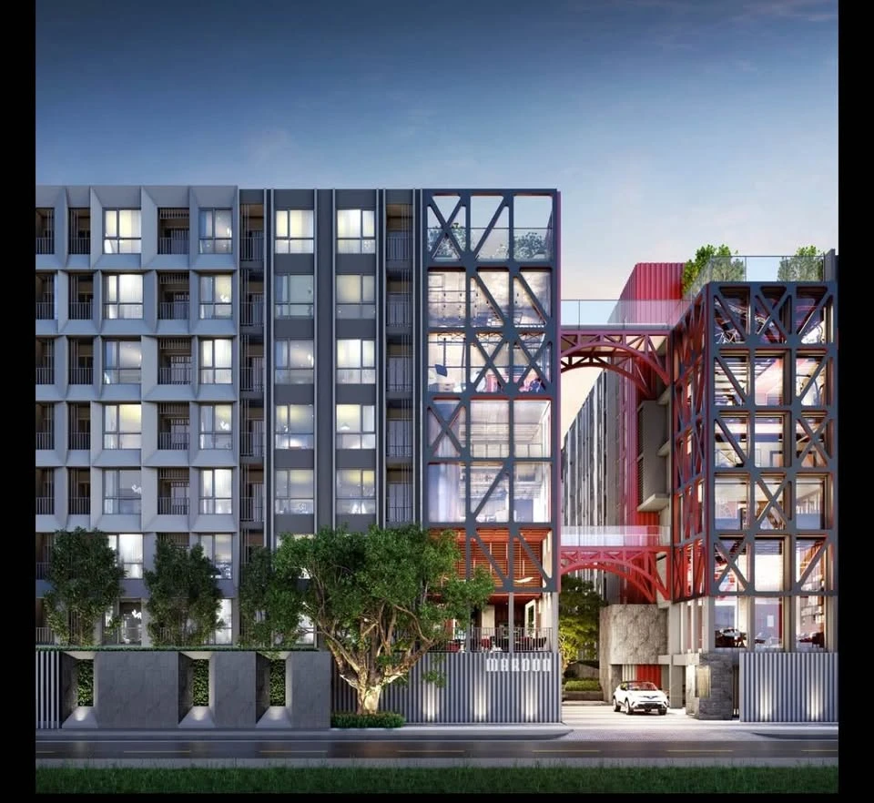 Selling down payment Maroon Ratchada 32 Layout, very good room, not crowded, has a walk-in closet in the bedroom, don't miss it.