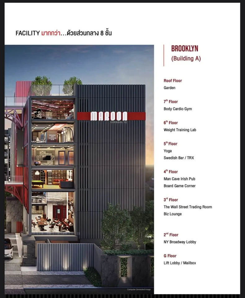 Selling down payment Maroon Ratchada 32 Layout, very good room, not crowded, has a walk-in closet in the bedroom, don't miss it.