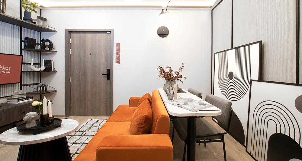 Selling down payment Metris District Ladprao Condo Pet-Friendly, corner room, very private, two-way view, must reserve.