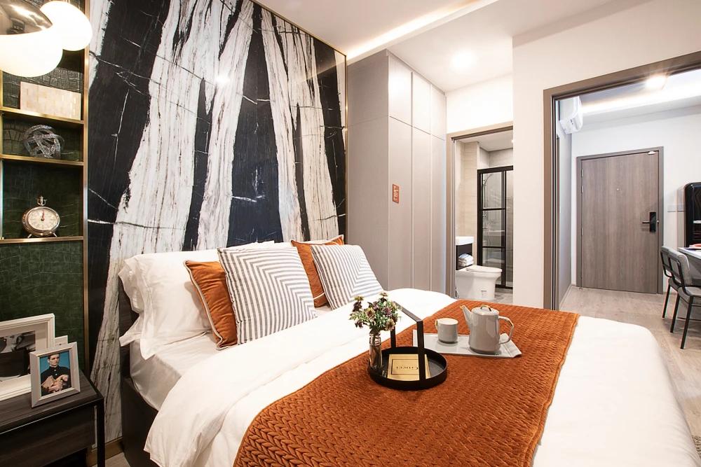 Selling down payment Metris District Ladprao Condo Pet-Friendly, corner room, very private, two-way view, must reserve.
